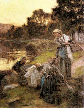 Washerwomen by the Banks of the Marne III